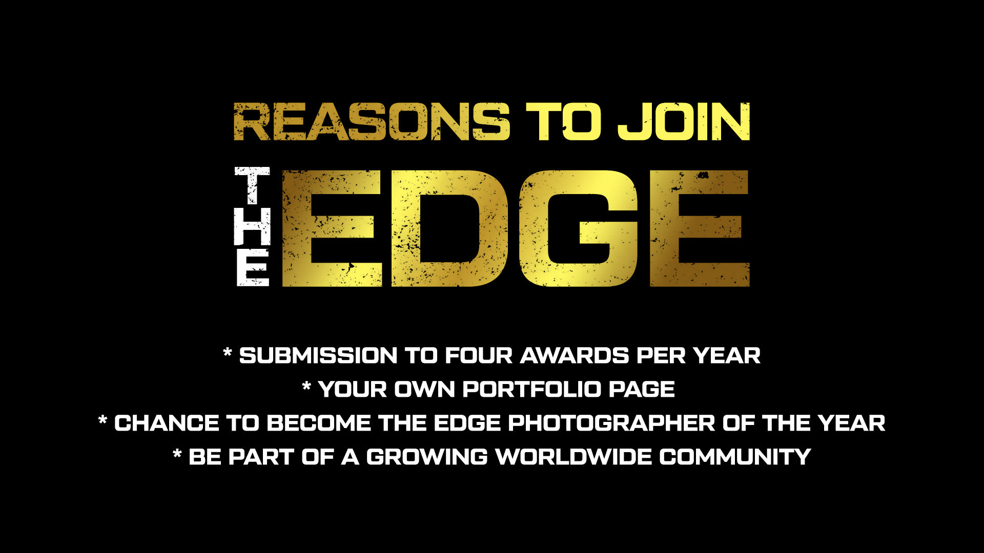 The Edge Street Photographer Awards